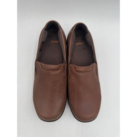NWD Red Wing WORX Women's Slip On Work Shoe Brown US Size 6 Wide NIB - Picture 6 of 12